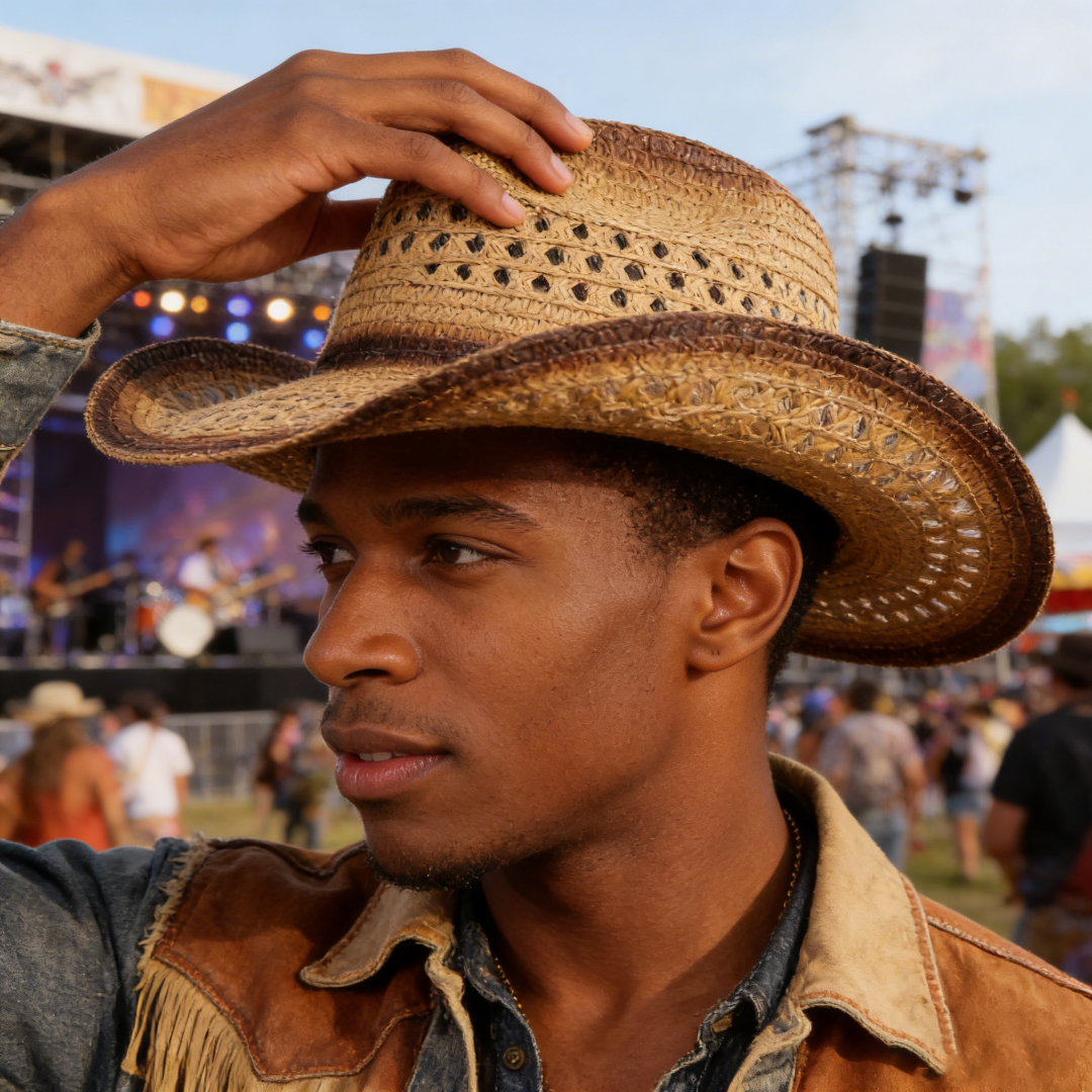 1PC Straw Western Cowboy Hat H – Cowboy Hat Straw recenzja i cena