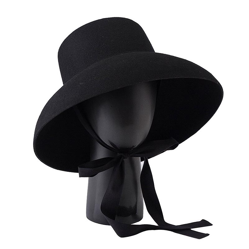 Retro Style Pure Wool Hat Wide – Fedora Hat Wool recenzja i cena