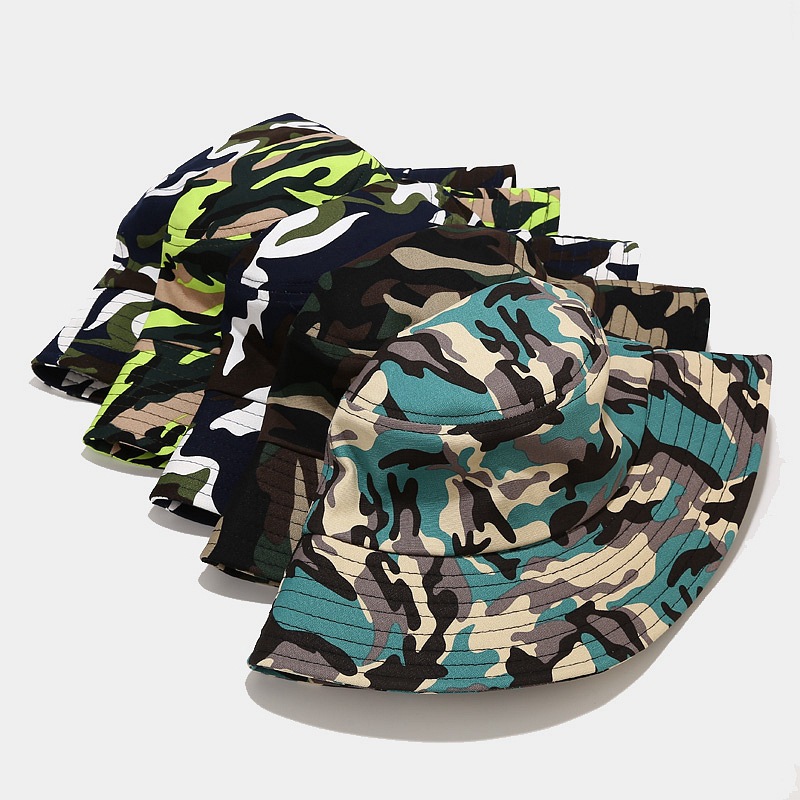 Camo Bucket Hat Wide Brim Sun  – Boonie Hat Tactical recenzja i cena