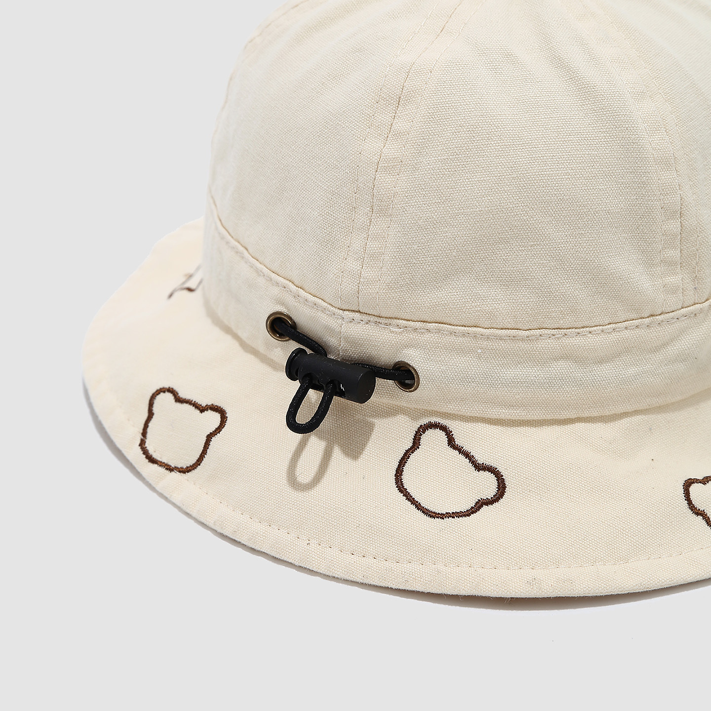 2026 Cute Cartoon Bear Baby Bu – Bucket Hat Cotton recenzja i cena