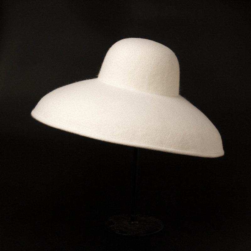 Classical Big Wide Brim Wool F – Fedora Hat Wool recenzja i cena