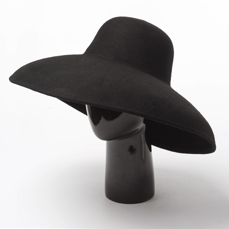 Classical Big Wide Brim Wool F – Fedora Hat Wool recenzja i cena