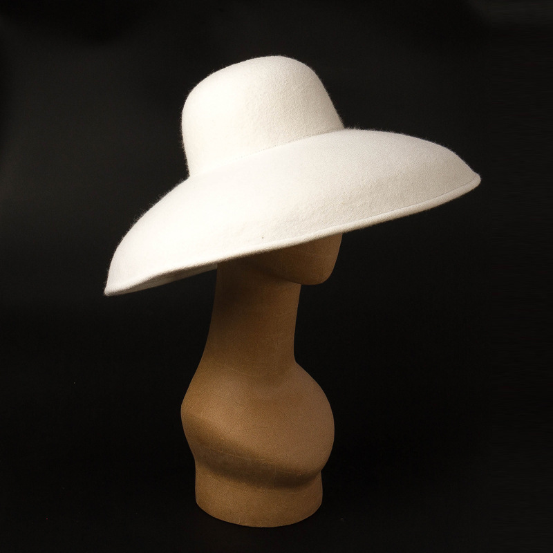 Classical Big Wide Brim Wool F – Fedora Hat Wool recenzja i cena