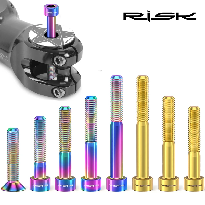 RISK Bike Titanium Bolt Screw  – Snapback Hat Flat recenzja i cena
