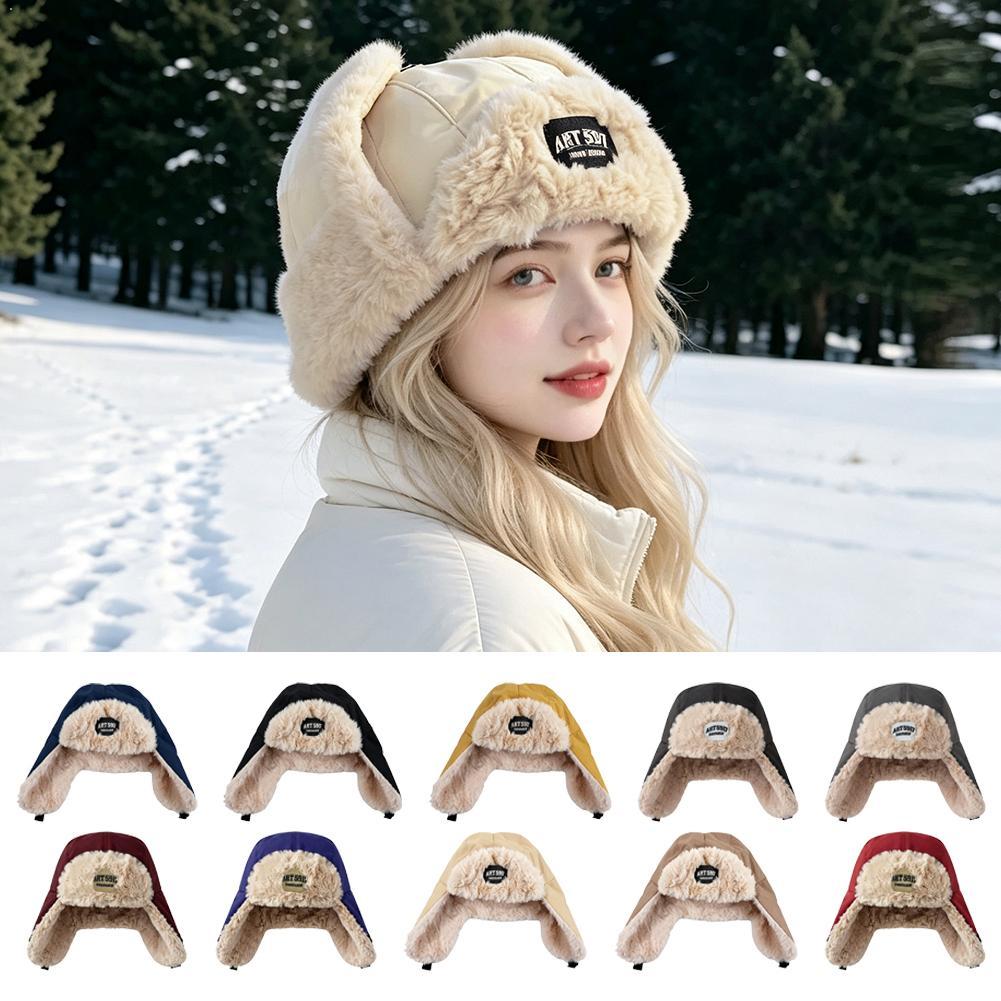 Winter Faux Fur Lined Trapper  – Trapper Hat Ear Flap recenzja i cena