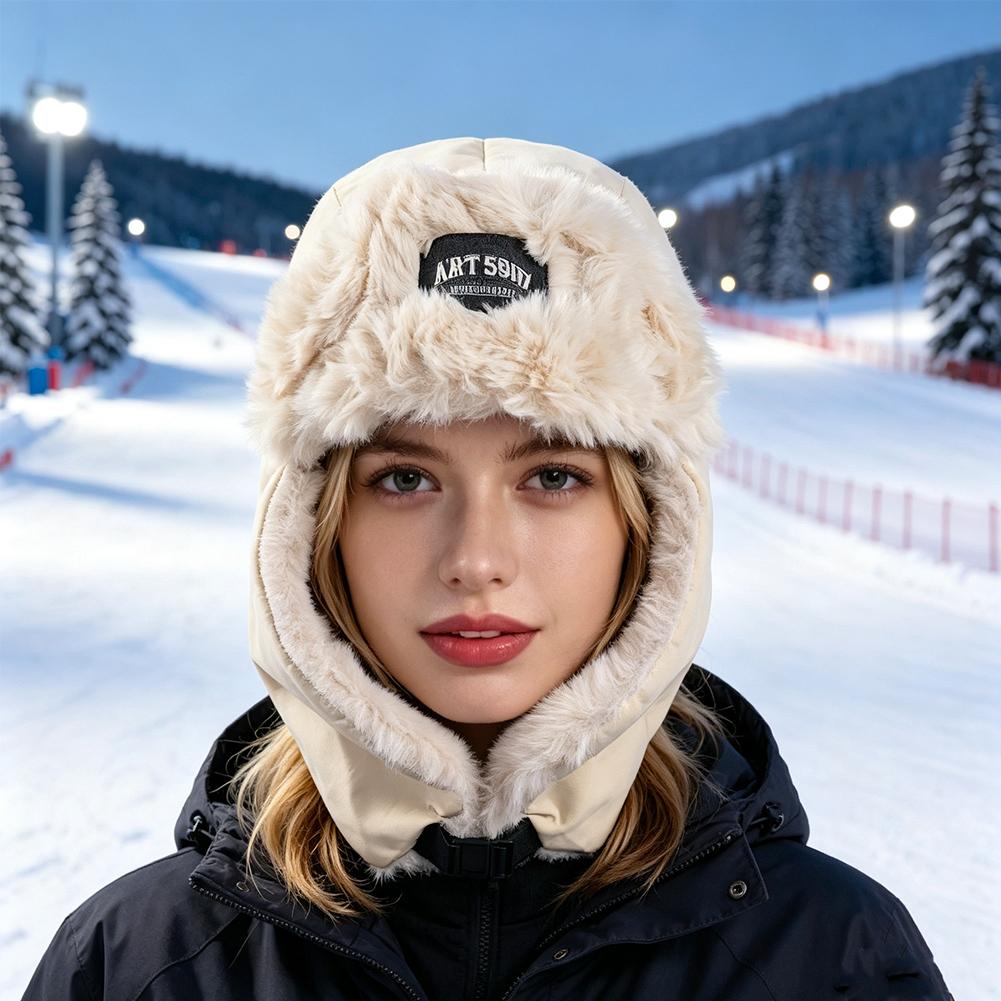 Winter Faux Fur Lined Trapper  – Trapper Hat Ear Flap recenzja i cena