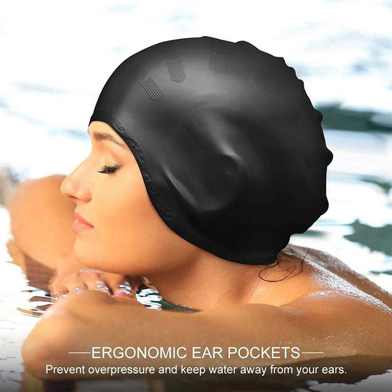 Adults Swimming Caps Men Women – Swim Hat Silicone recenzja i cena