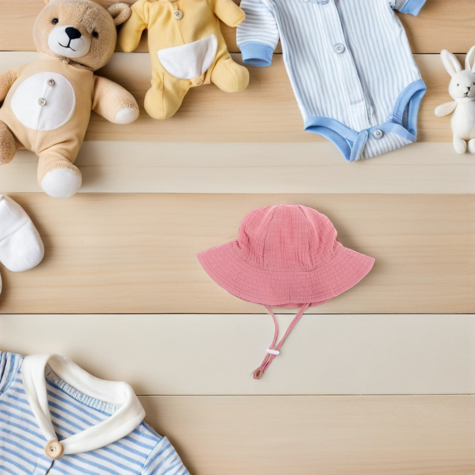 Toddler Sun Hat Cotton Bucket  – Bucket Hat Cotton recenzja i cena