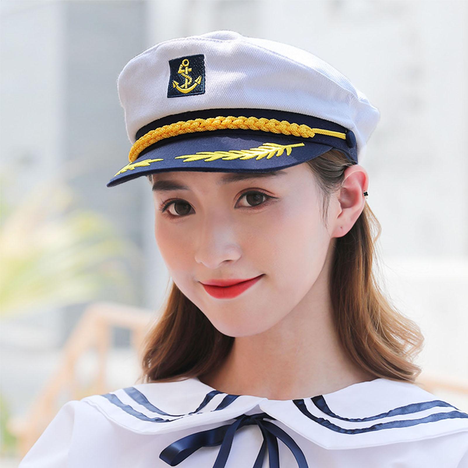 Adult Yacht-Sailor Captain Hat – Snapback Hat Flat recenzja i cena