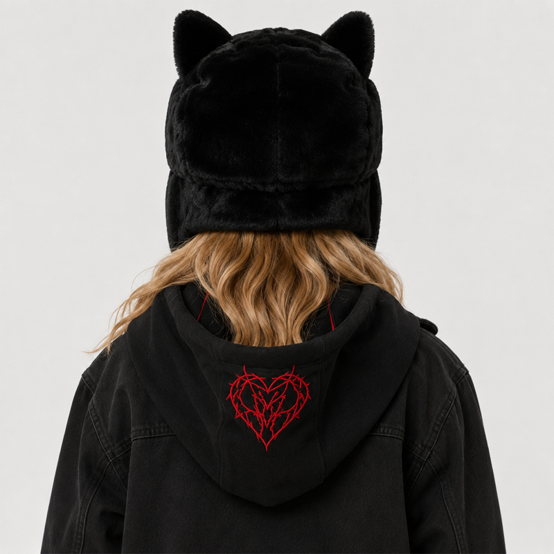 Unisex Plush Cat Earflap Hat S – Winter Trapper Hat recenzja i cena