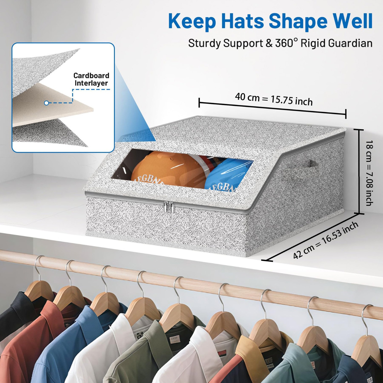 Large Capacity Double Row Hat  – Baseball Cap Structured recenzja i cena