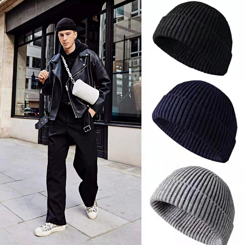 Winter Warm Unisex Wool Beanie – Beanie Cuffed Knit recenzja i cena