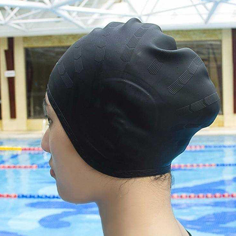 New【Adults High Elastic Swimmi – Swim Hat Silicone recenzja i cena