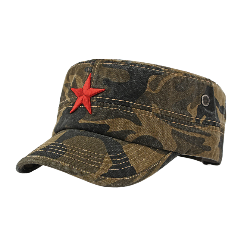 Men's Camouflage Flat Top Base – Dad Hat Cotton recenzja i cena