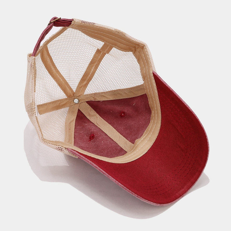 Vintage Washed Denim Mesh Back – Trucker Cap Mesh recenzja i cena