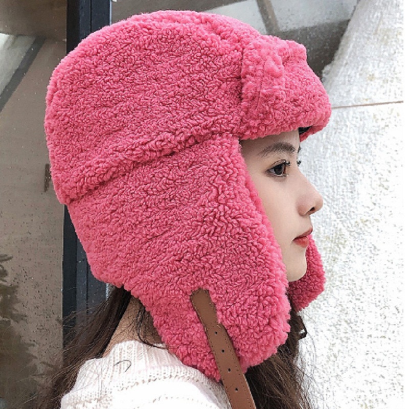 Y2K Girls Women Bomber Hat Pil – Winter Trapper Hat recenzja i cena