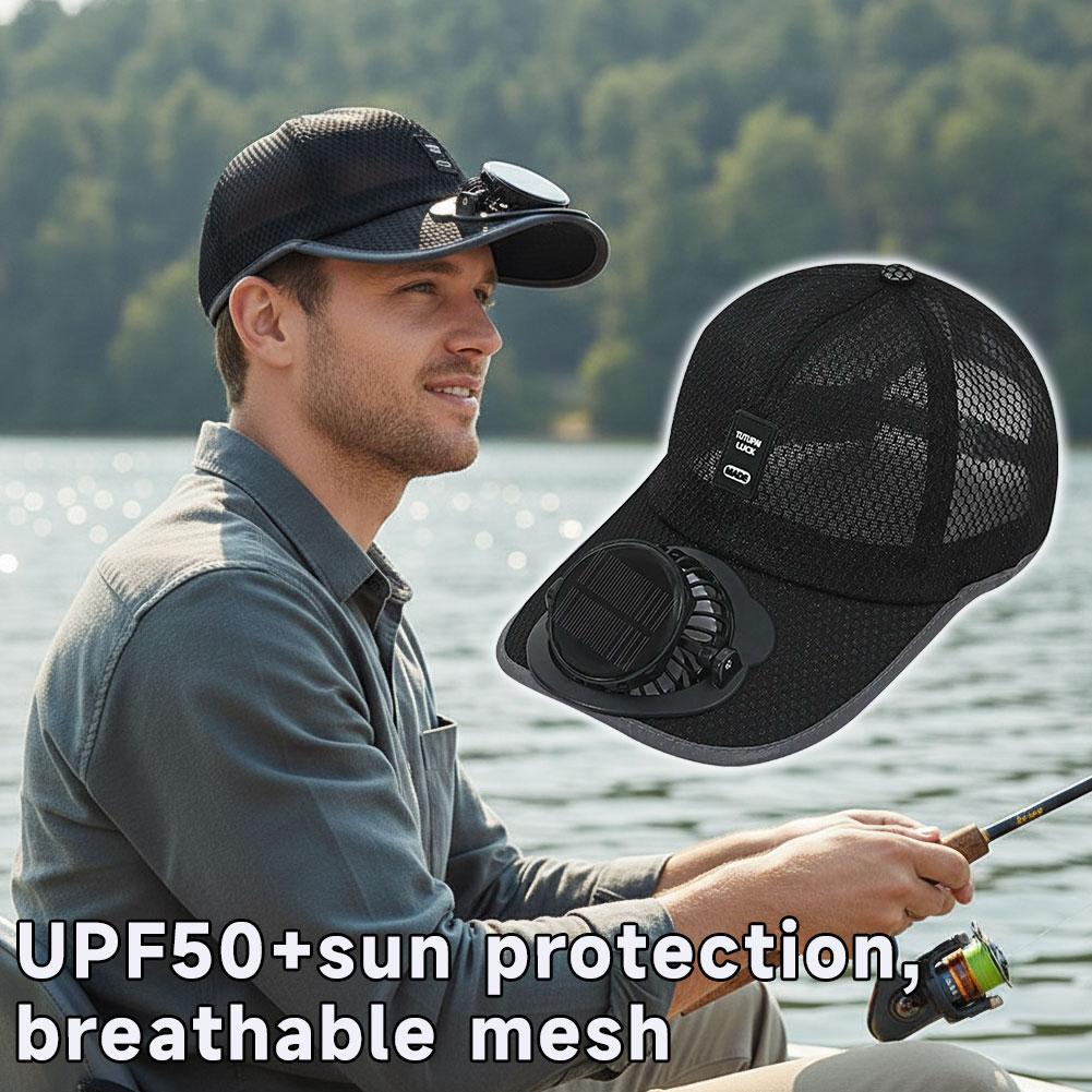 Mesh Baseball Hat With Solar P – Golf Cap Dad recenzja i cena