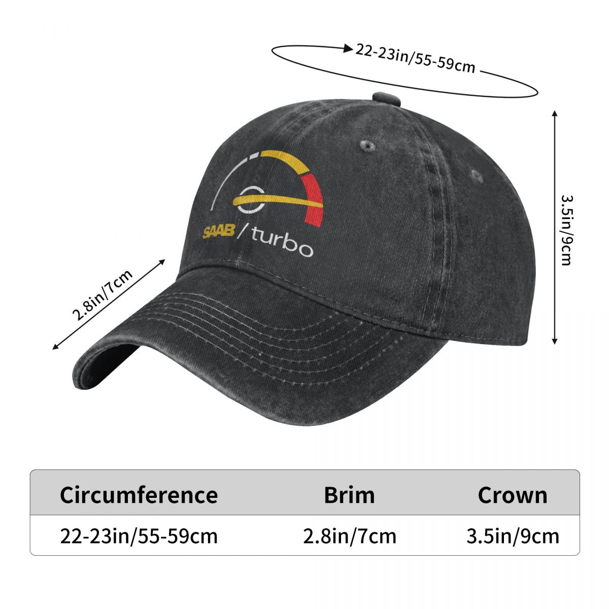 Washed Men's Baseball Cap Turb – Golf Cap Dad recenzja i cena