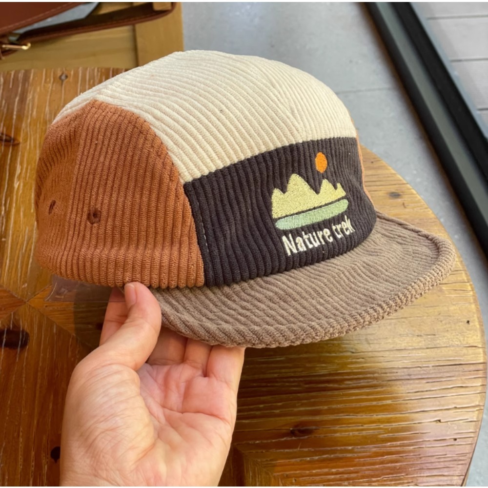 5 Panel Short Brim Cap for Men – Corduroy Cap 5 Panel recenzja i cena