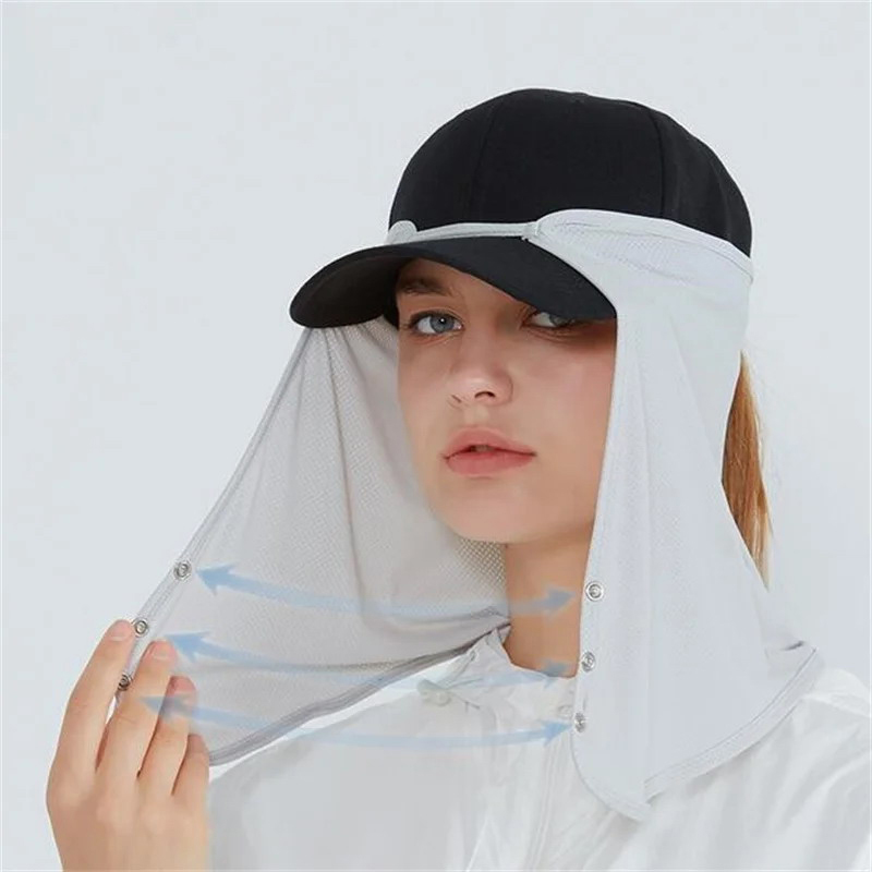 Quick Drying Fishing Cap Face  – Visor Sun Hat recenzja i cena