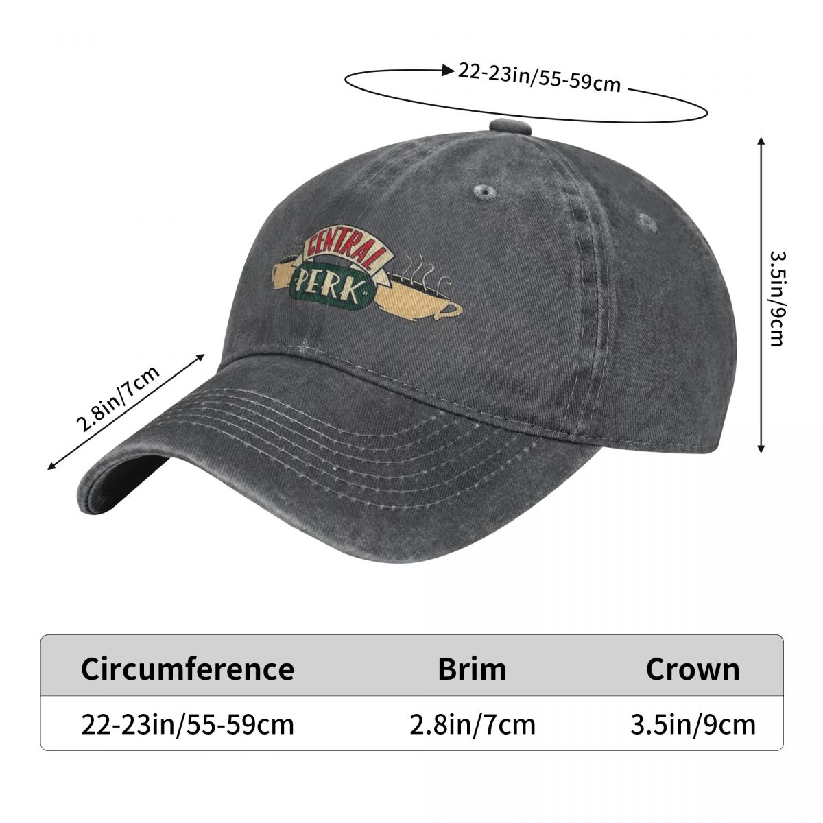 Washed Men's Baseball Cap Coff – Golf Cap Dad recenzja i cena