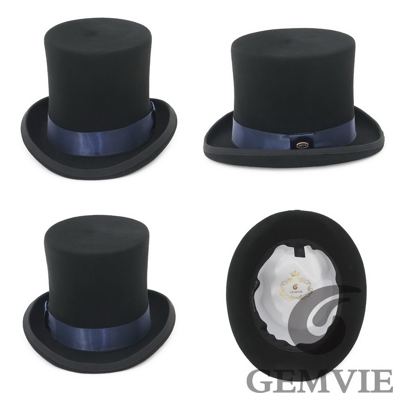 GEMVIE 17cm 100% Wool Felt Top – Fedora Hat Wool recenzja i cena