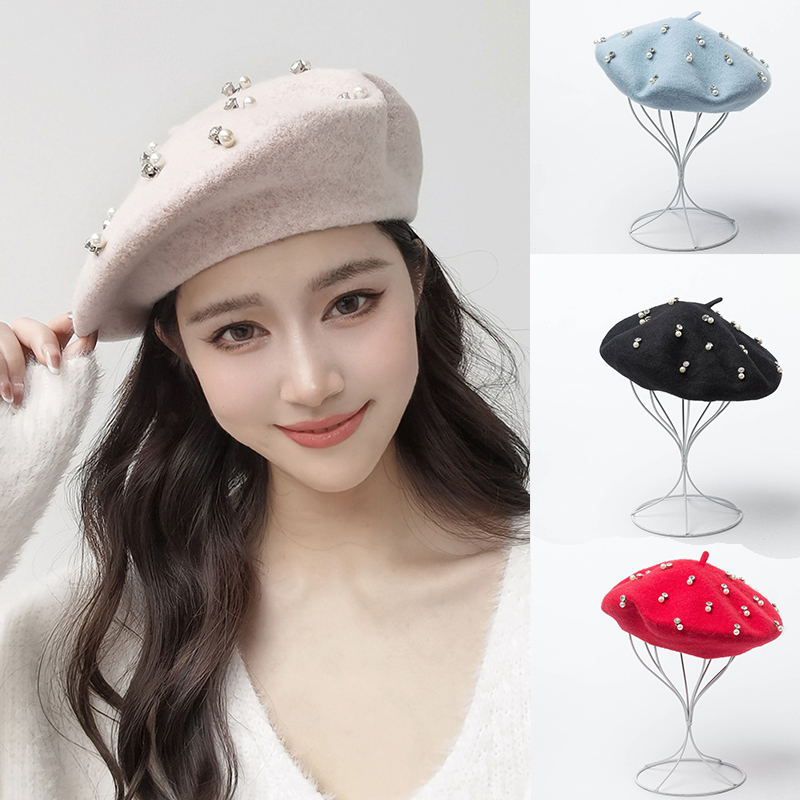 Trendy Winter Wool Beret Pearl – Beret French Wool recenzja i cena