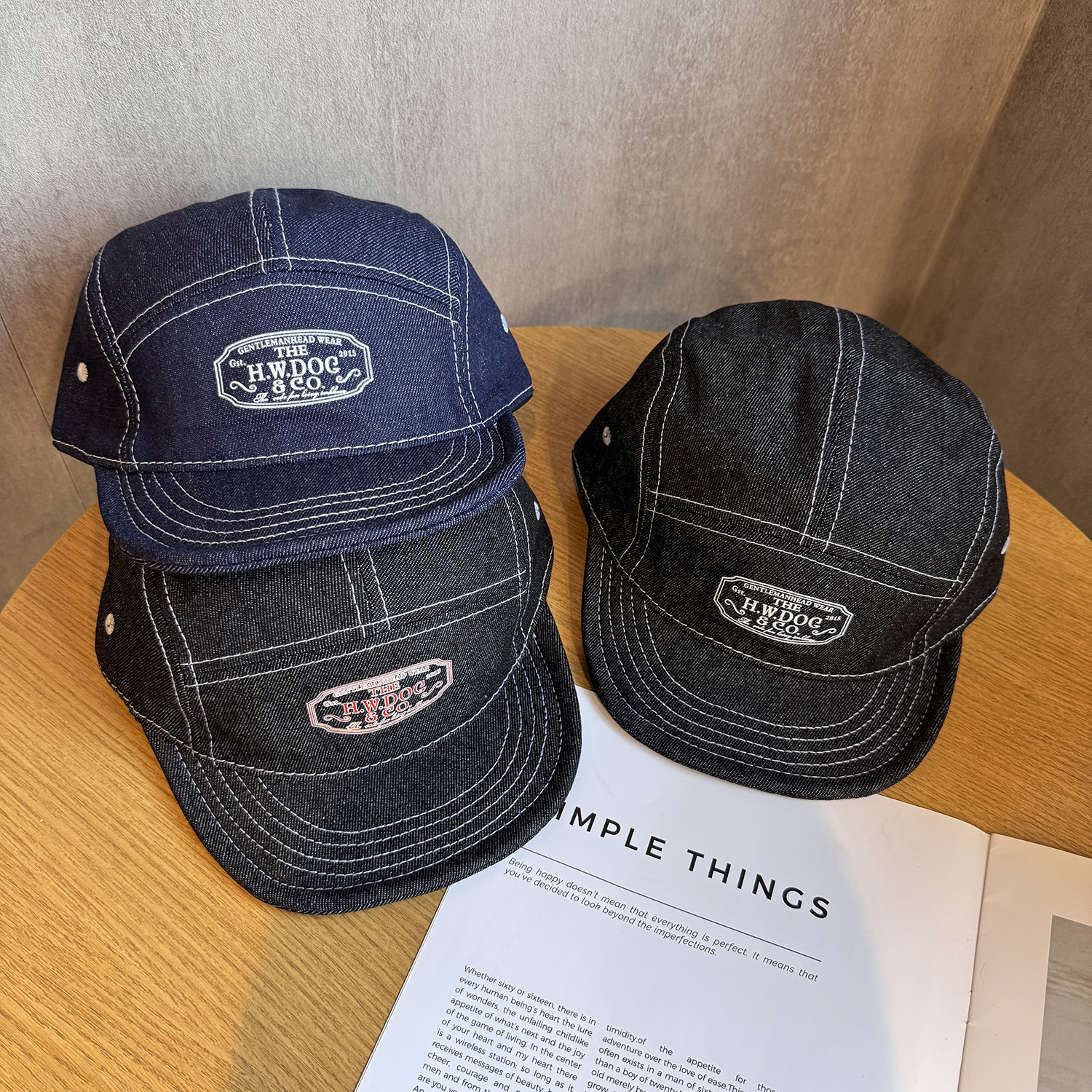 5 Panel Baseball Cap Denim Cot – Corduroy Cap 5 Panel recenzja i cena
