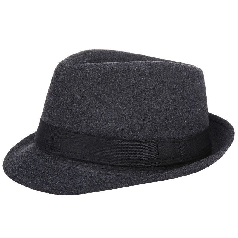 Autumn Winter Warm Wool Small  – Fedora Hat Wool recenzja i cena