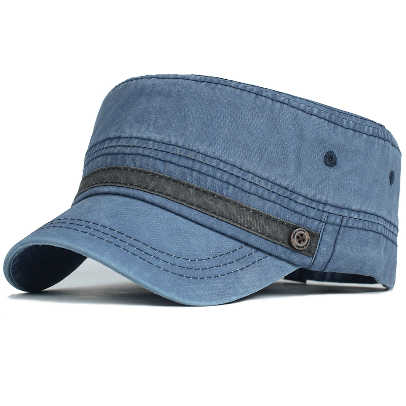 Washed Cotton Cap Men Casual U – Snapback Hat Flat recenzja i cena