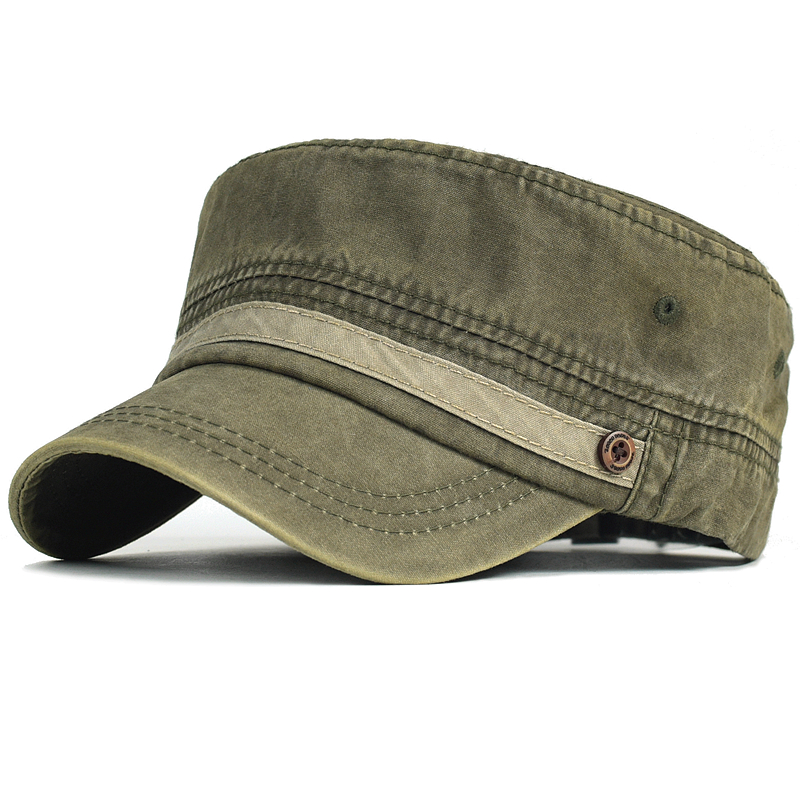Washed Cotton Cap Men Casual U – Snapback Hat Flat recenzja i cena