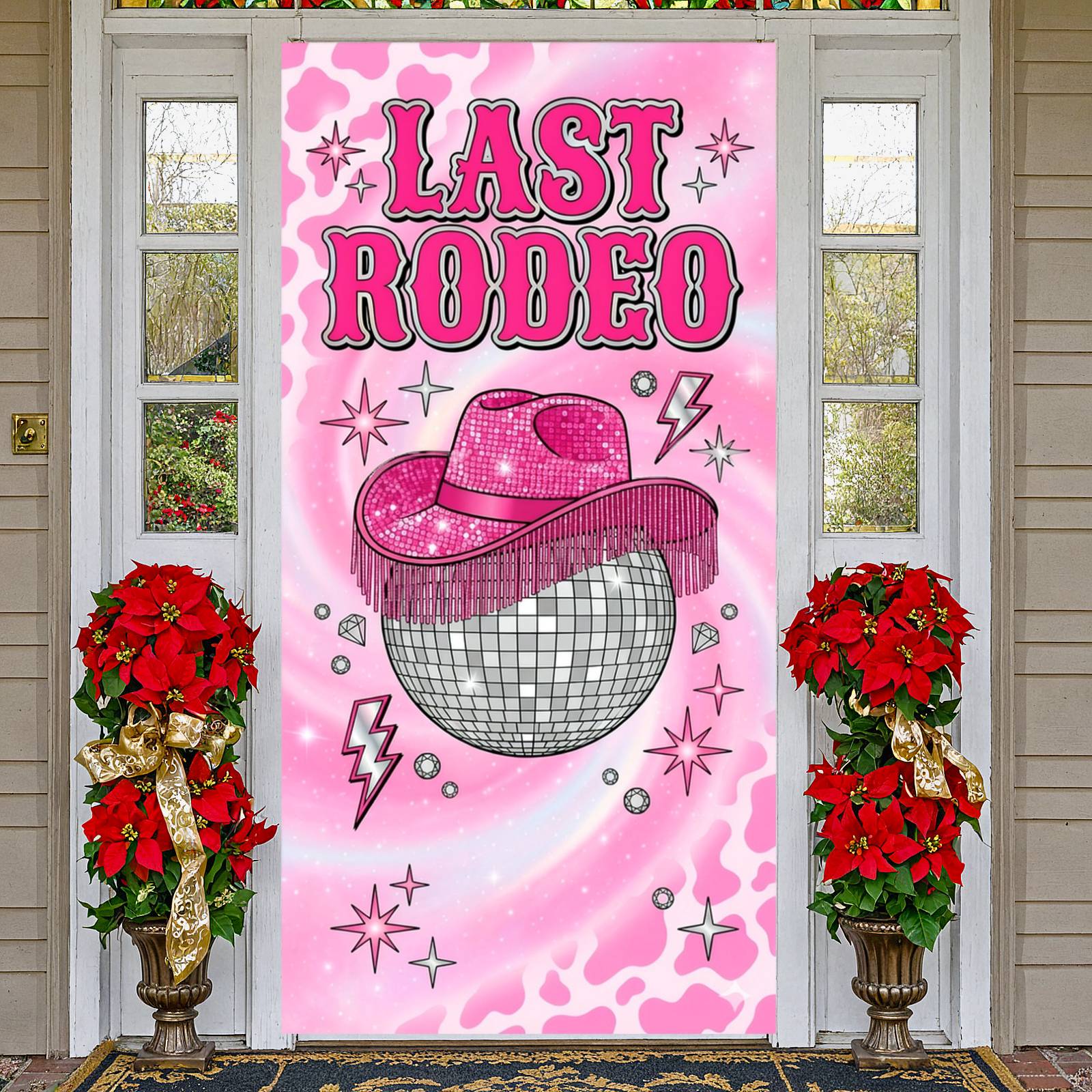 Pink Last Rodeo Backdrop Disco – Cowboy Hat Straw recenzja i cena