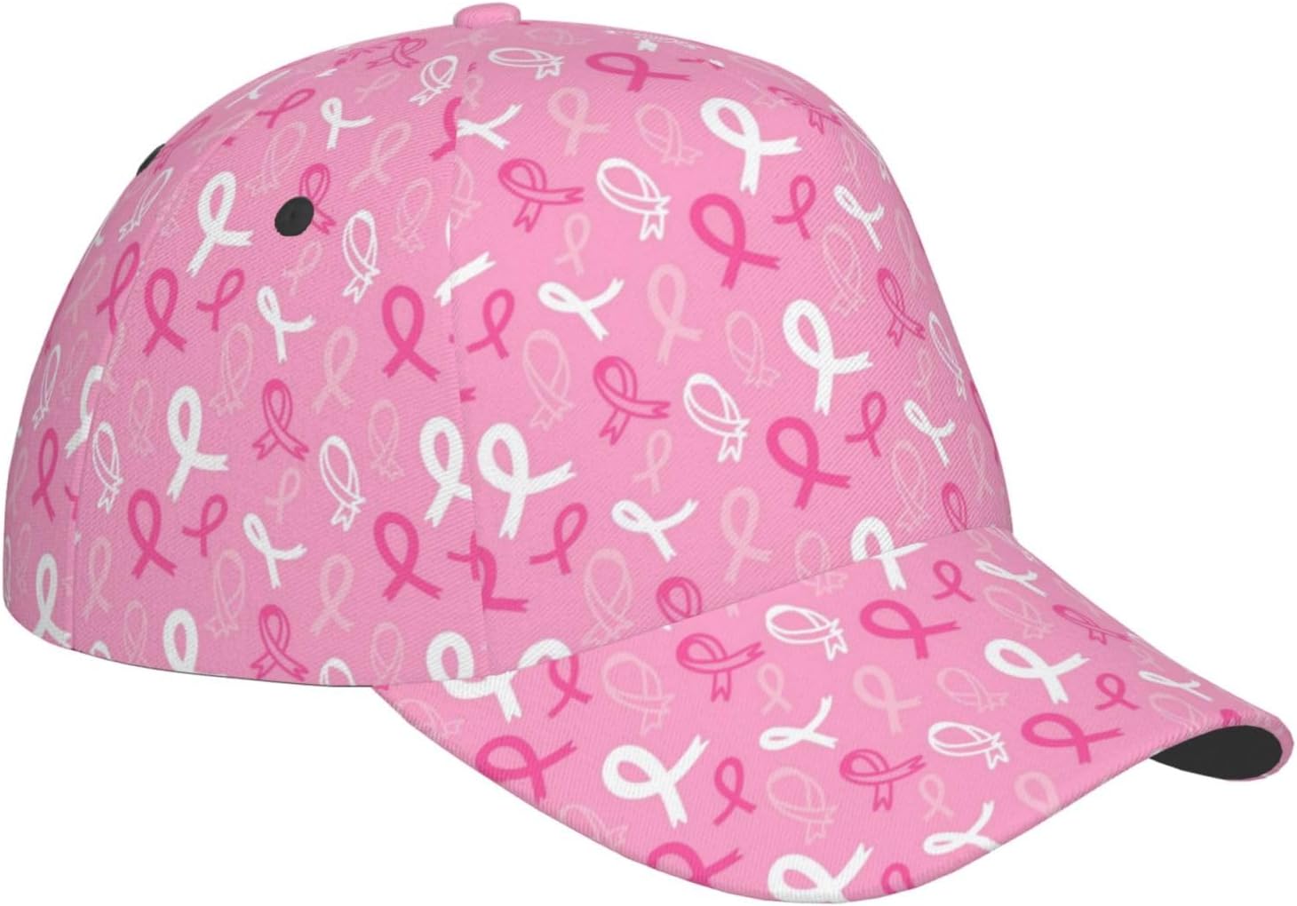 Pink and White Ribbon Bow Prin – Golf Cap Dad recenzja i cena