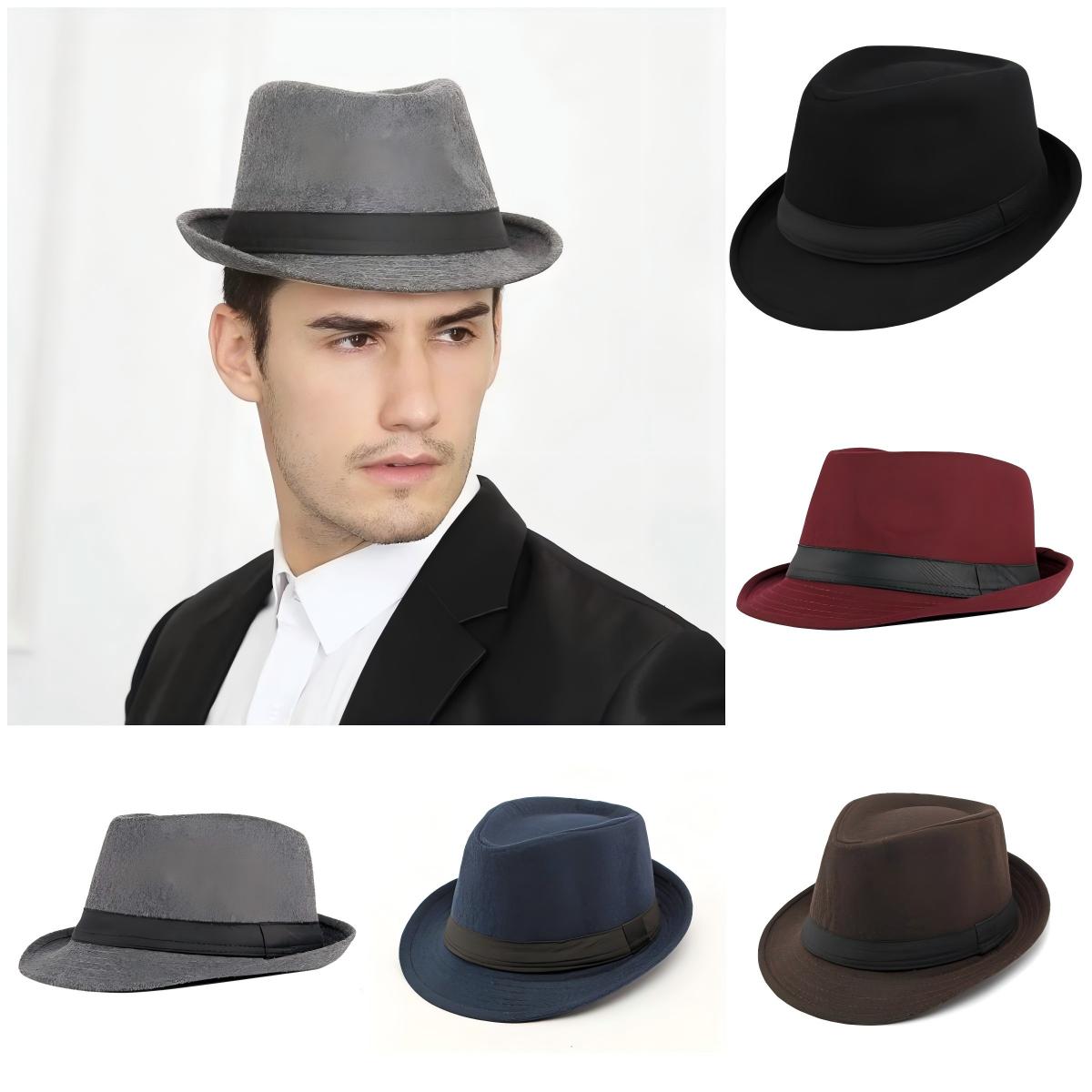 Hat for Men New Autumn Winter  – Fedora Hat Wool recenzja i cena
