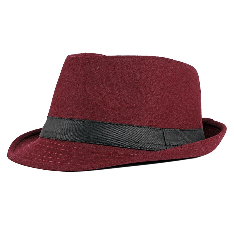 Hat for Men New Autumn Winter  – Fedora Hat Wool recenzja i cena