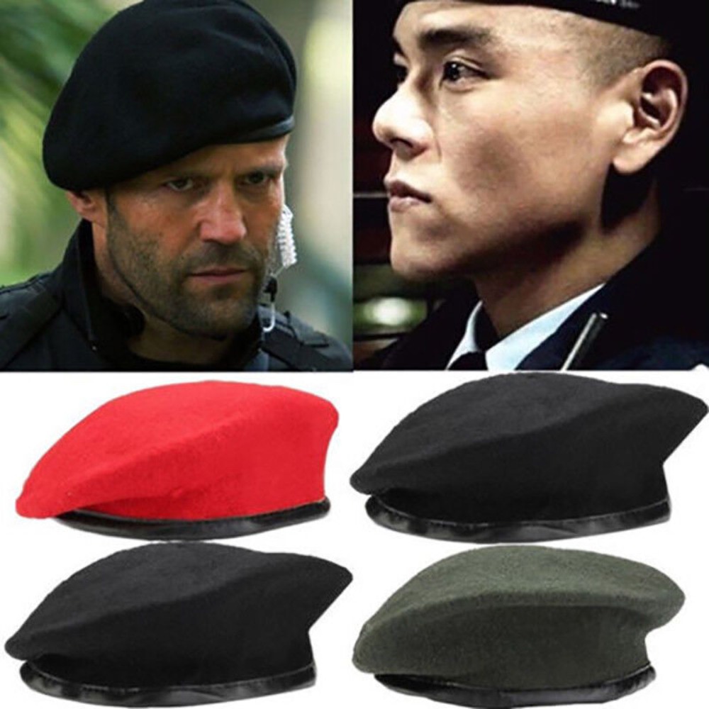 New Unisex Uniform Cap Women M – Beret French Wool recenzja i cena