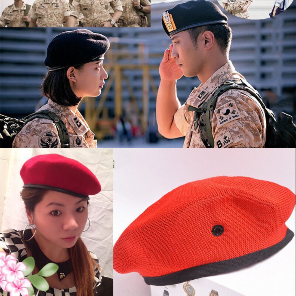 New Unisex Uniform Cap Women M – Beret French Wool recenzja i cena