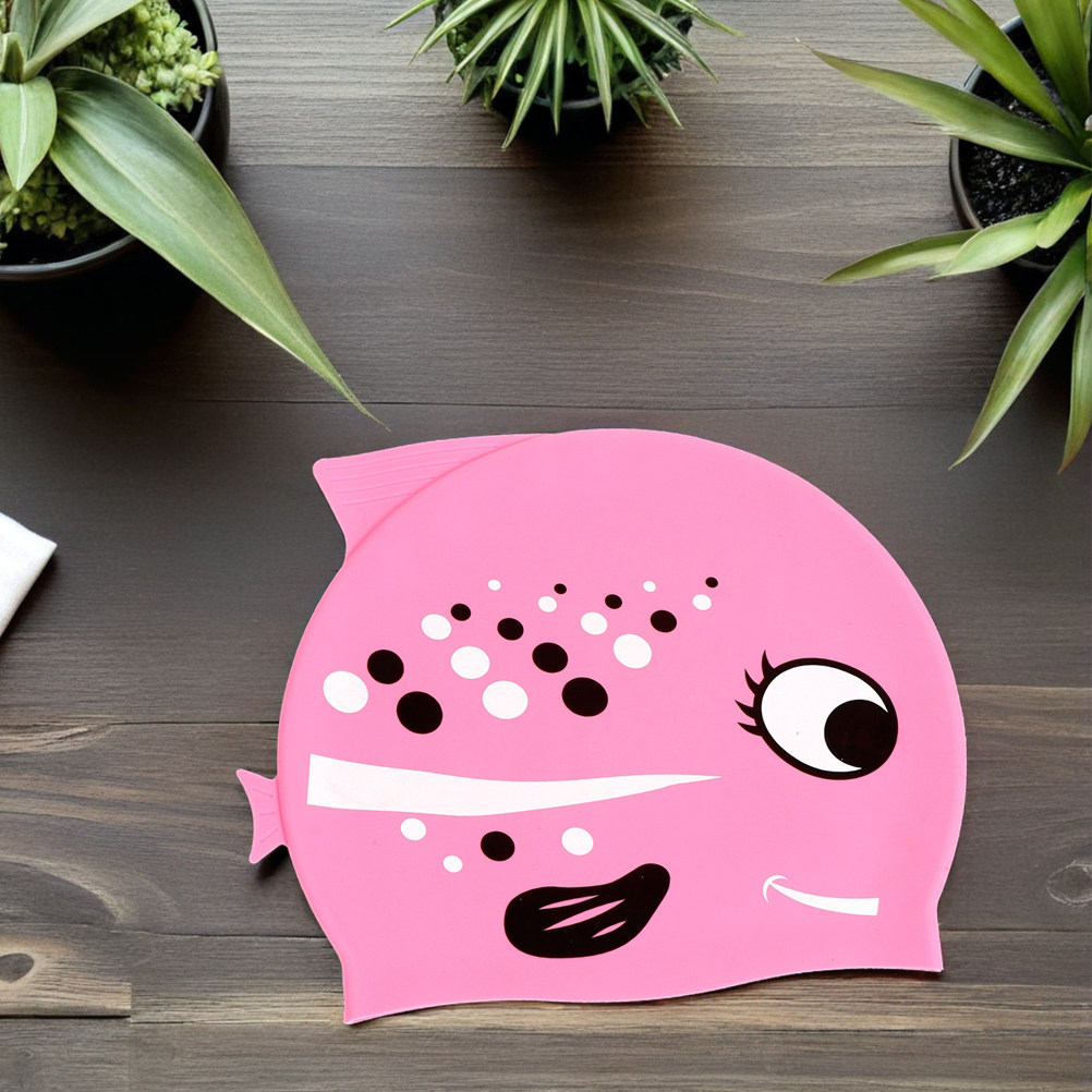 2Pcs Silicone Swim Cap Cartoon – Swim Hat Silicone recenzja i cena