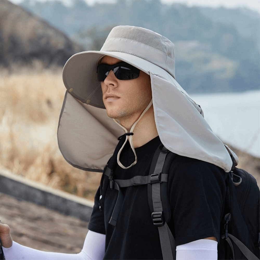 Fashion Cloth Men Sun Hat Big  – Bucket Hat Cotton recenzja i cena