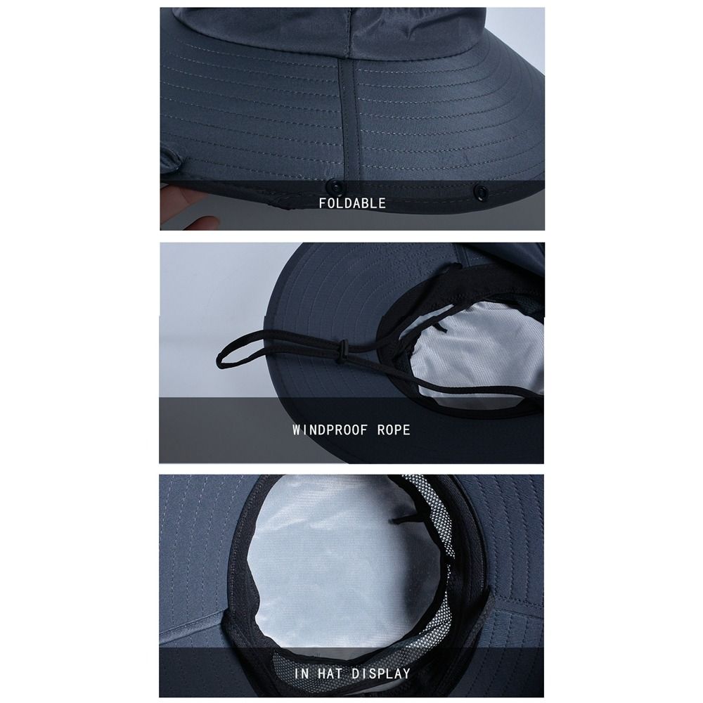 Fashion Cloth Men Sun Hat Big  – Bucket Hat Cotton recenzja i cena