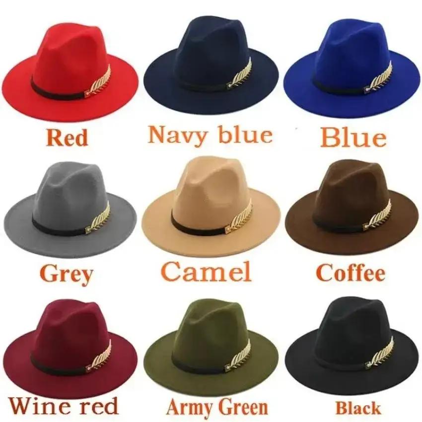 Simple Fashion Formal Occasion – Fedora Hat Wool recenzja i cena