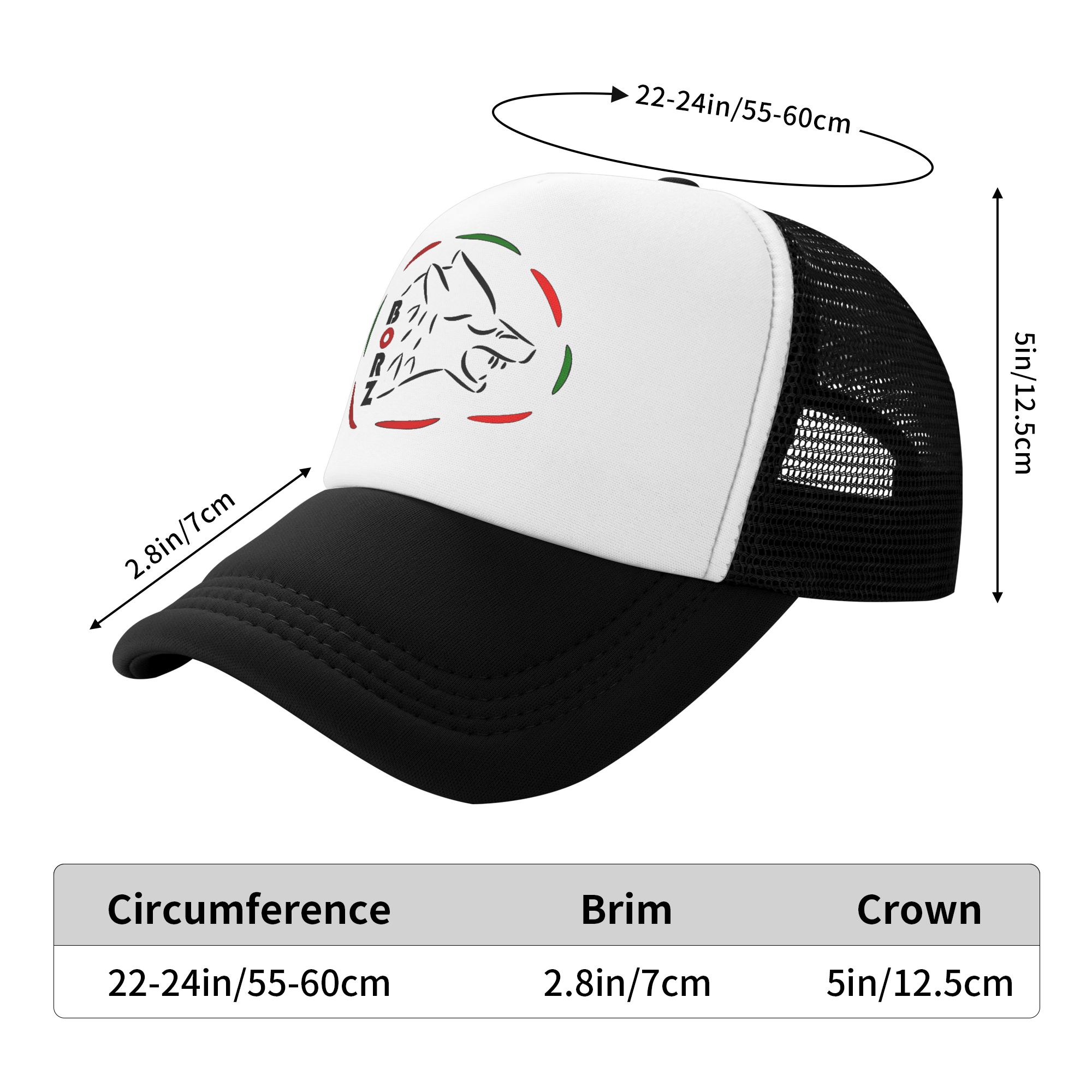 Chechen Wolf, Borz Design  Sun – Trucker Cap Mesh recenzja i cena