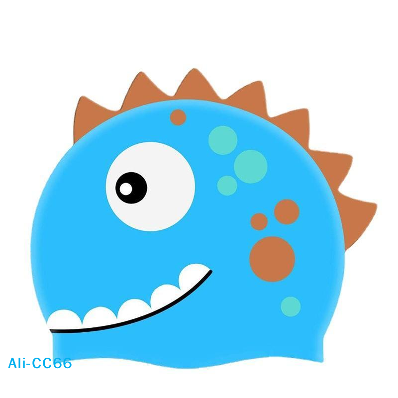 【C】New Cartoon Silicone Swimmi – Swim Hat Silicone recenzja i cena