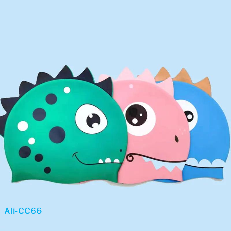 【C】New Cartoon Silicone Swimmi – Swim Hat Silicone recenzja i cena