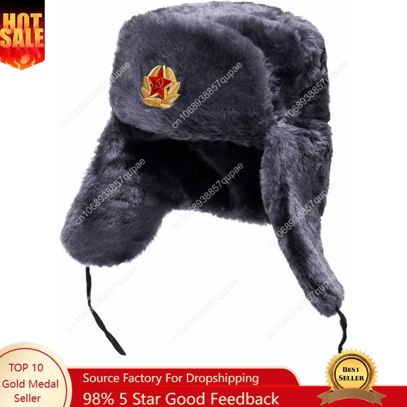 BELEON Ushanka Russian Fur Hat – Winter Trapper Hat recenzja i cena