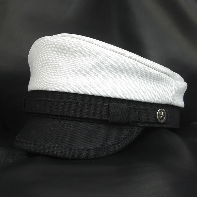 Women Navy Sailor Cap Fashion  – Snapback Hat Flat recenzja i cena