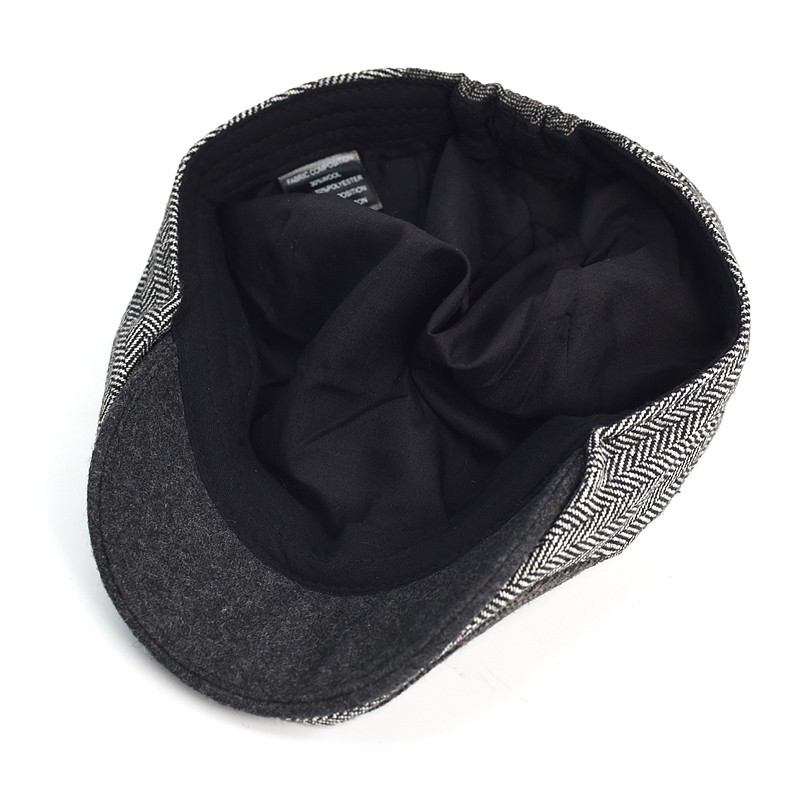 High-End Classic Men's Patchwo – Newsboy Cap Ivy recenzja i cena