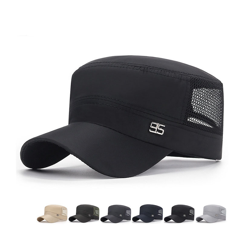 military cap flat top hat men' – Snapback Hat Flat recenzja i cena