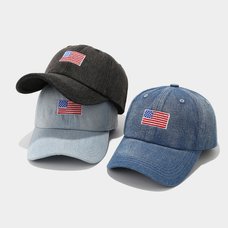 Vintage Washed Denim Baseball  – Dad Hat Cotton recenzja i cena