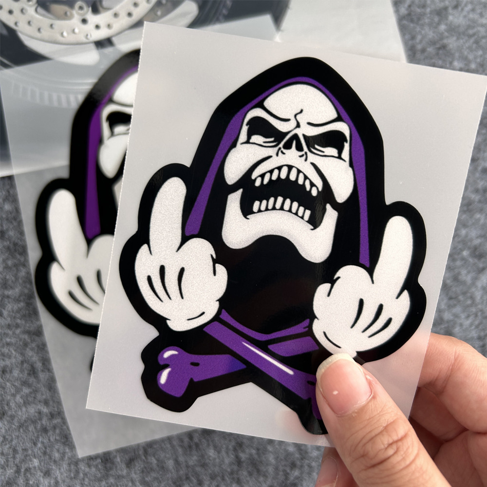 Cartoon Skeleton Gesture Refle – Skull Cap Helmet Liner recenzja i cena